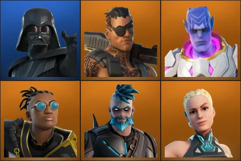 Darth Vader, Joey, Kymera, Malik, Omegarok, Paradigm (Reality-659)