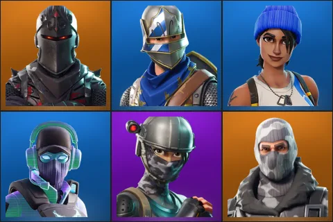 Black Knight, Blue Squire, Blue Team Leader, Breakpoint, Elite Agent, Havoc