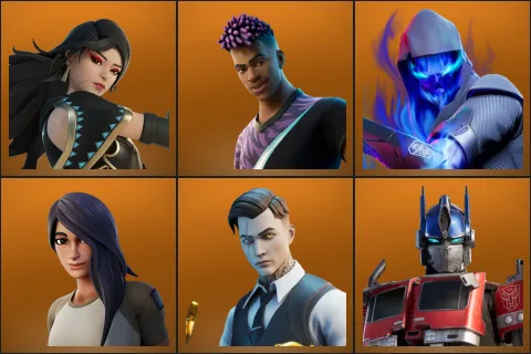 Era, Fade, Fusion, Gear Specialist Maya, Midas, Optimus Prime