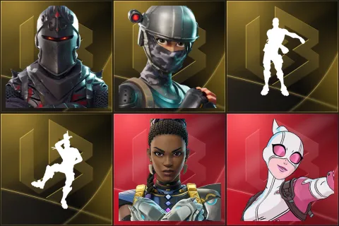 Black Knight, Elite Agent, Floss, Take The L, Shuri, Gwenpool