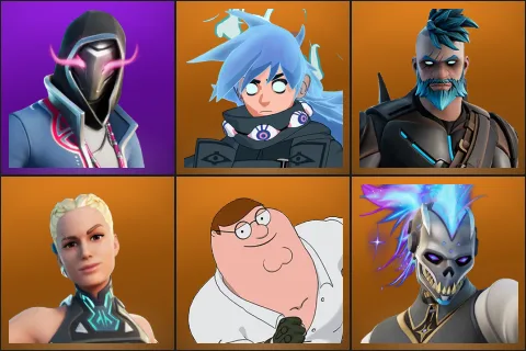 Xander, Nezumi, Omegarok, Paradigm (Reality-659), Peter Griffin, Renzo the Destroyer