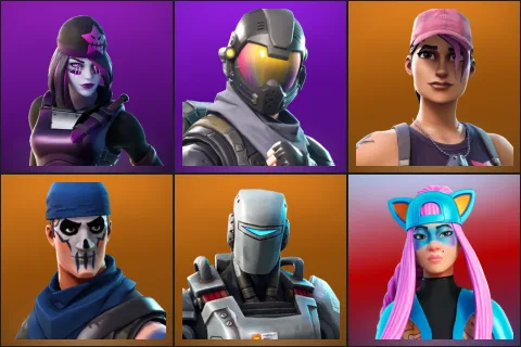 Dark Skully, Rogue Agent, Rose Team Leader, Warpaint, A.I.M., Alli
