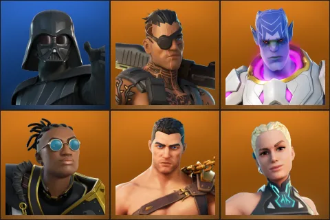 Darth Vader, Joey, Kymera, Malik, Menace, Paradigm (Reality-659)
