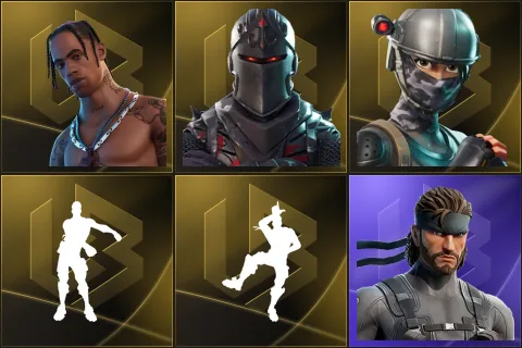 Travis Scott, Black Knight, Elite Agent, Floss, Take The L, Solid Snake