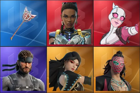 The Axe of Champions 2.0, Shuri, Gwenpool, Solid Snake, Era, Kado Thorne