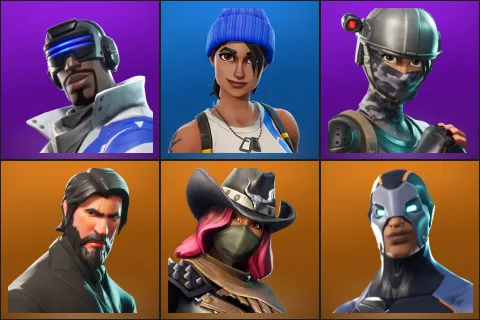 Blue Striker, Blue Team Leader, Elite Agent, The Reaper, Calamity, Carbide