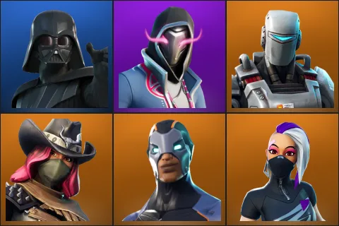 Darth Vader, Xander, A.I.M., Calamity, Carbide, Catalyst