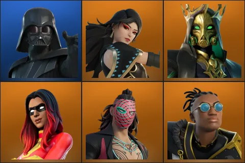 Darth Vader, Era, Hades, Joltara, Kado Thorne, Malik