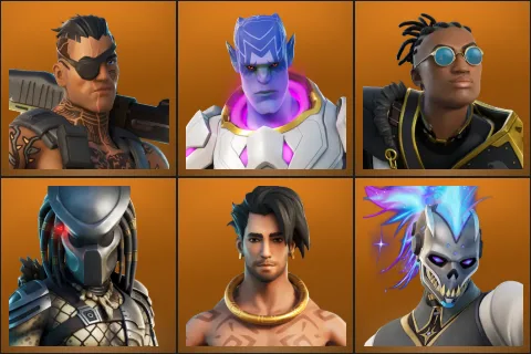 Joey, Kymera, Malik, Predator, Raz, Renzo the Destroyer