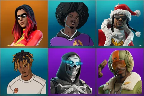 Joltara, LBC '93 Dogg, Santa Dogg, Slayer Juice WRLD, Skull Commander, Aerial Assault Bomber