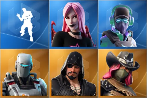 Laugh It Up, Haze, Breakpoint, A.I.M., Blackheart, Calamity