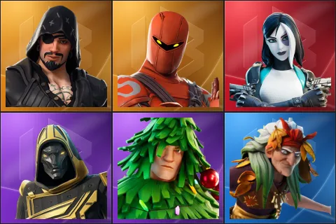 Blackheart, Hybrid, Domino, Blitz Knight, Lt. Evergreen, Baba Yaga