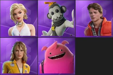 Cat Holloway, GHOST Monks, Marty McFly, The Bride, Yeddy