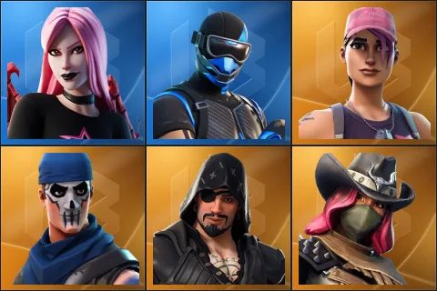 Haze, Fixer, Rose Team Leader, Warpaint, Blackheart, Calamity