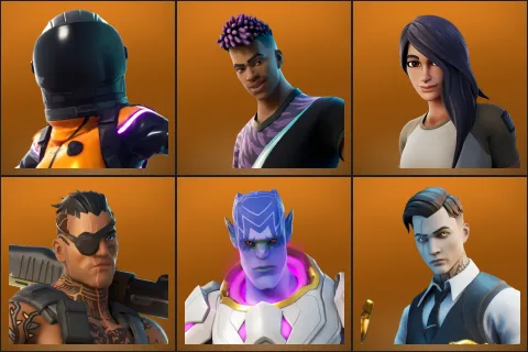 Dark Vanguard, Fade, Gear Specialist Maya, Joey, Kymera, Midas