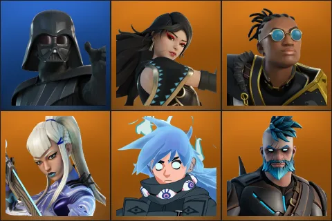 Darth Vader, Era, Malik, Mizuki, Nezumi, Omegarok