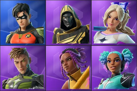 Robin, Blitz Knight, Haylee Skye, Killswitch, Marika, Synthwave