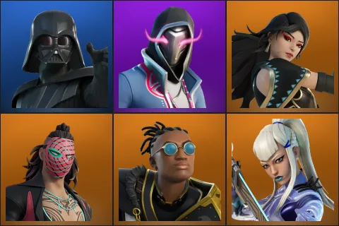 Darth Vader, Xander, Era, Kado Thorne, Malik, Mizuki