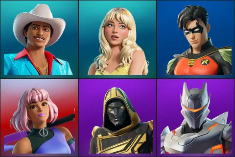 Die With A Smile Bruno, Sabrina Carpenter, Robin, Ayla Winn, Blitz Knight, O.M.E.G.A. Suit Alpha