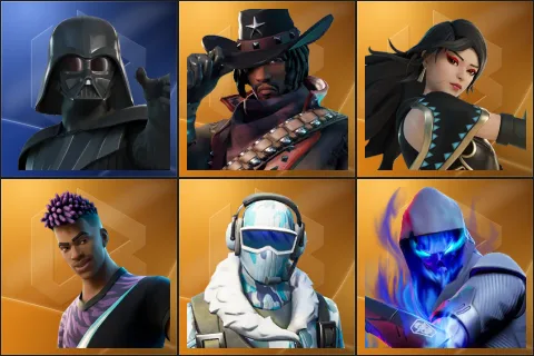 Darth Vader, Deadfire, Era, Fade, Frostbite, Fusion