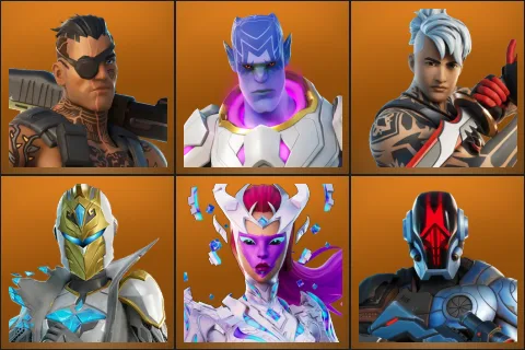 Joey, Kymera, Ronin, Spectra Knight, The Cube Queen, The Foundation