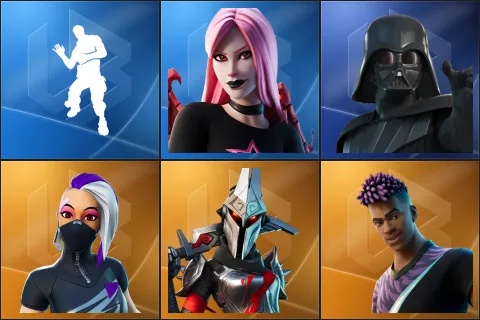 Laugh It Up, Haze, Darth Vader, Catalyst, Eternal Knight, Fade