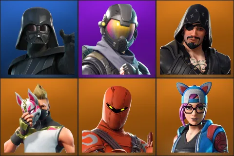 Darth Vader, Rogue Agent, Blackheart, Drift, Hybrid, Lynx