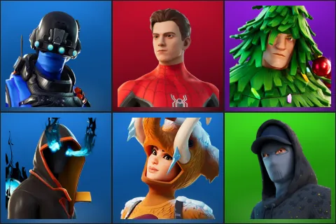 Carbon Commando, Spider-Man (No Way Home), Lt. Evergreen, Absenz, Wooly Warrior, Marius