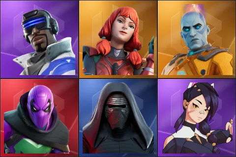 Blue Striker, The Imagined, The Origin, Prowler, Kylo Ren, Erisa