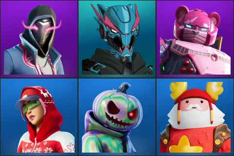 Xander, MrBeast6000, Mecha Team Leader, Arctic Adeline, Chrome Punk, Guff Gringle