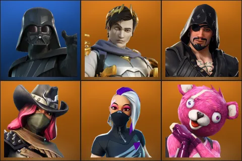 Darth Vader, Ascendant Midas, Blackheart, Calamity, Catalyst, Cuddle Team Leader