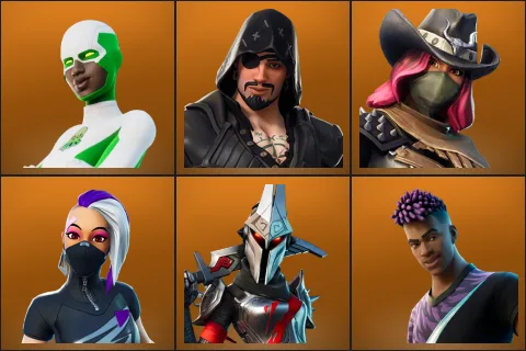 Backlash, Blackheart, Calamity, Catalyst, Eternal Knight, Fade