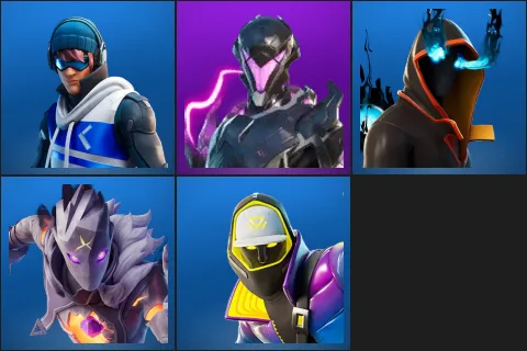 Point Patroller, Trespasser Elite, Absenz, Core Knight Talus, Subzero Cryptic
