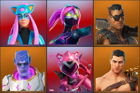 Alli, Galaxia, Joey, Kymera, Mecha Cuddle Master, Menace