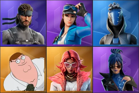 Solid Snake, Cloud Striker, Sultura, Peter Griffin, Valeria, Hope