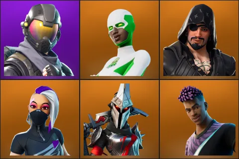 Rogue Agent, Backlash, Blackheart, Catalyst, Eternal Knight, Fade