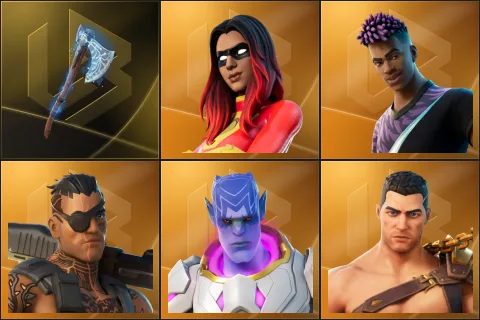 Leviathan Axe, Joltara, Fade, Joey, Kymera, Menace