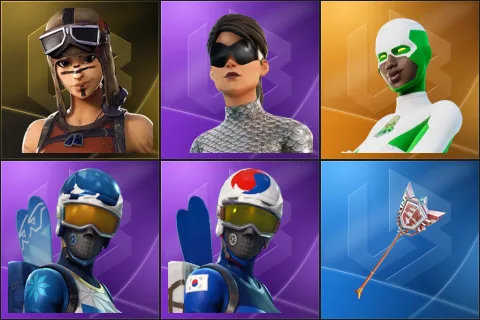 Renegade Raider, Unchained Ramirez, Backlash, Mogul Master, Mogul Master (KOR), The Axe of Champions 2.0