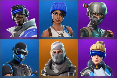 Blue Striker, Blue Team Leader, Elite Agent, Fixer, Havoc, Neo Versa
