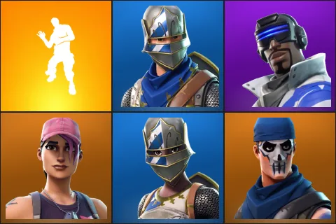 Laugh It Up, Blue Squire, Blue Striker, Rose Team Leader, Royale Knight, Warpaint