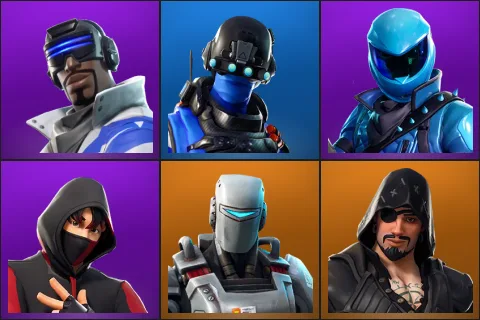 Blue Striker, Carbon Commando, Honor Guard, IKONIK, A.I.M., Blackheart