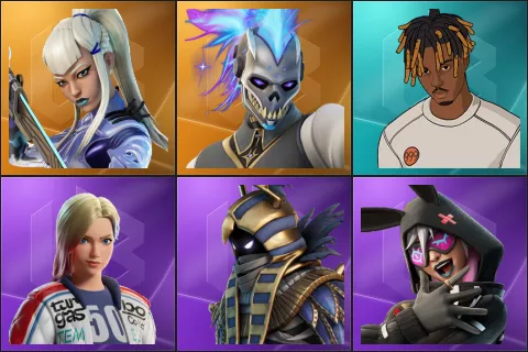 Mizuki, Renzo the Destroyer, Slayer Juice WRLD, Dueling Dragons Jackie, Graven, Highwire