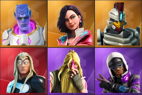 Kymera, Rox, Sentinel, Thor, Bunker Jonesy, Stratus