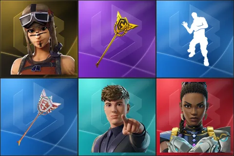 Renegade Raider, The Axe of Champions, Laugh It Up, The Axe of Champions 2.0, Clix, Shuri