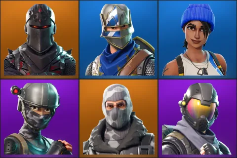 Black Knight, Blue Squire, Blue Team Leader, Elite Agent, Havoc, Rogue Agent