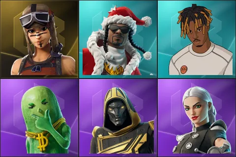 Renegade Raider, Santa Dogg, Slayer Juice WRLD, Big Dill, Blitz Knight, Cassidy Quinn