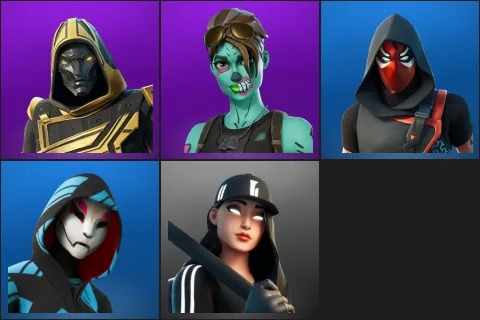 Blitz Knight, Ghoul Trooper, Seeker, Tricksy, Ruby Shadows