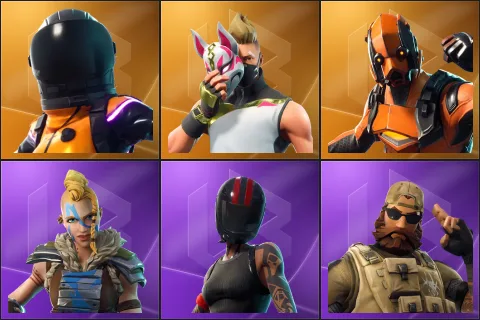 Dark Vanguard, Drift, Vertex, Huntress, Redline, Sledgehammer