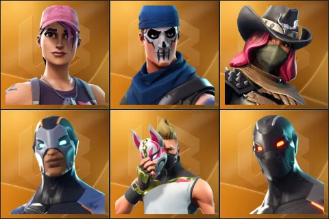 Rose Team Leader, Warpaint, Calamity, Carbide, Drift, Omega