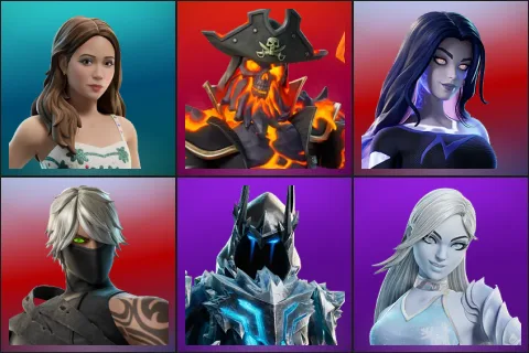 Laufey, Pyreheart, Corascana, Damon, Exalted Ice King, Lady Windfrost